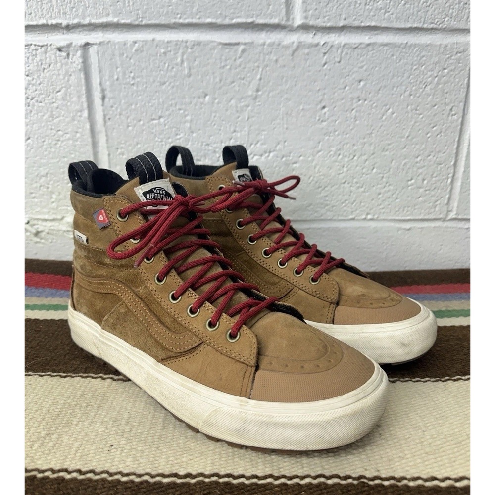Vans Sk8-Hi MTE-2 All Weather Boots Brown Marshmallow Insulated / Men’s Size 9